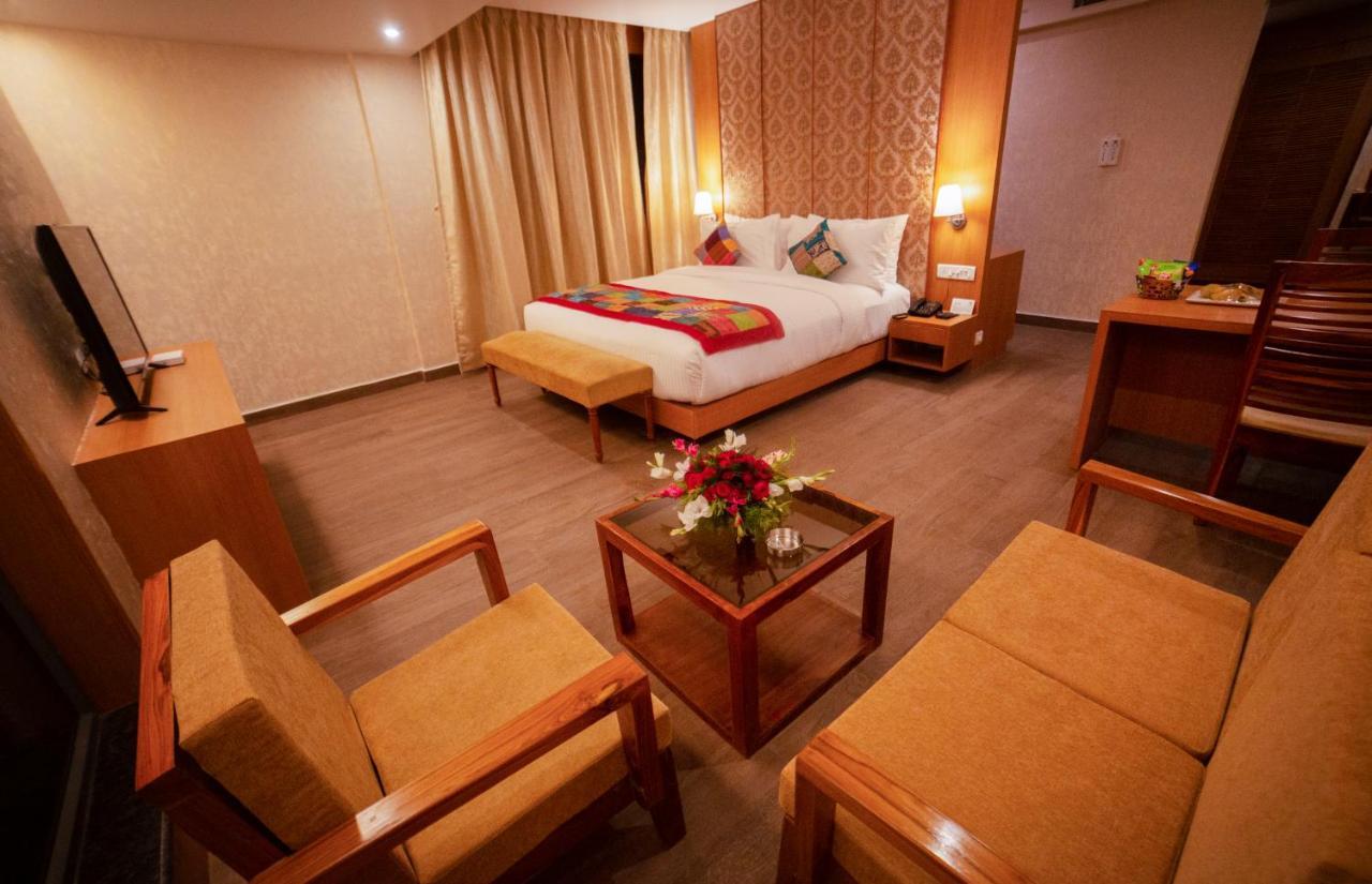 Royal Suites Living Area & Balcony Sit-out on Laundry Services | on Full Body Spa Massage