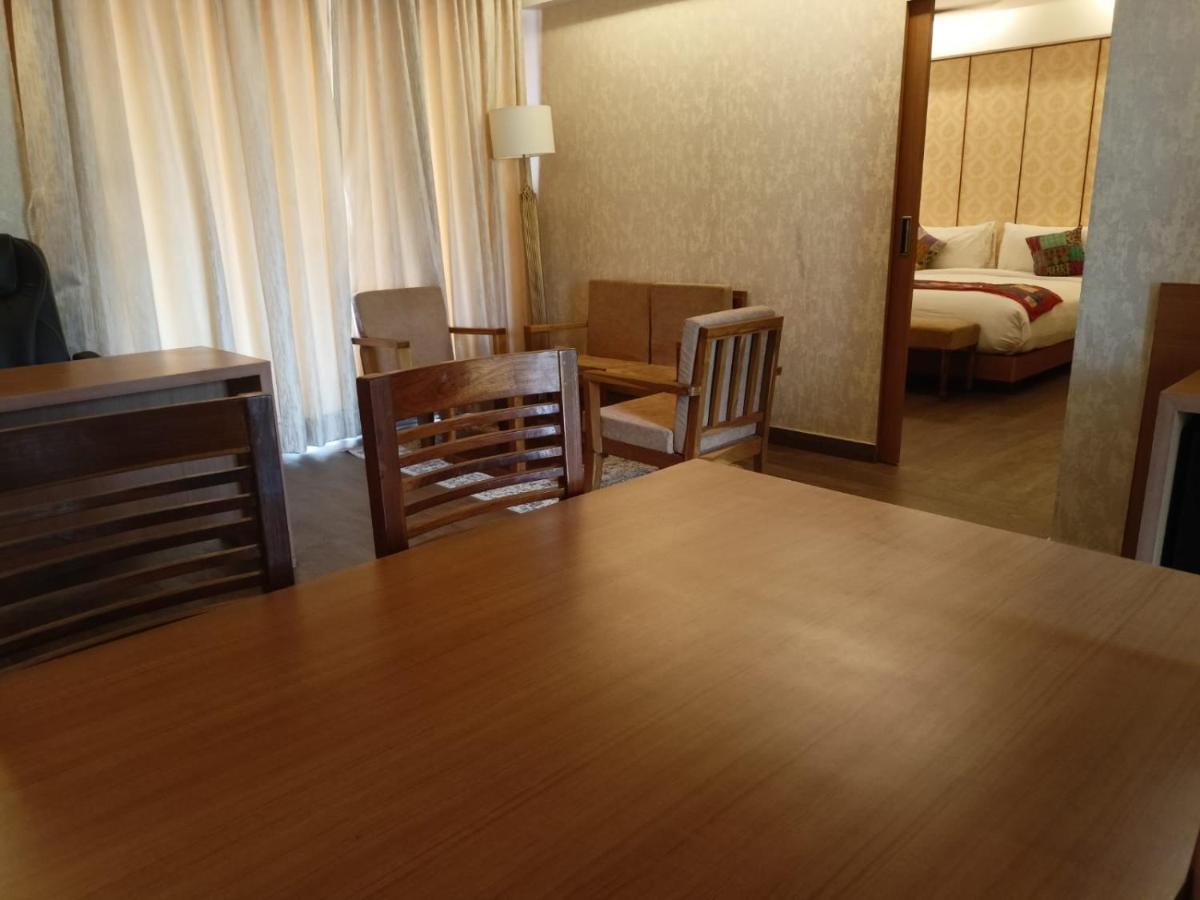 Maharaja Suites Living Room & Balcony Sit-out on Laundry Services | on Full Body Spa Massage