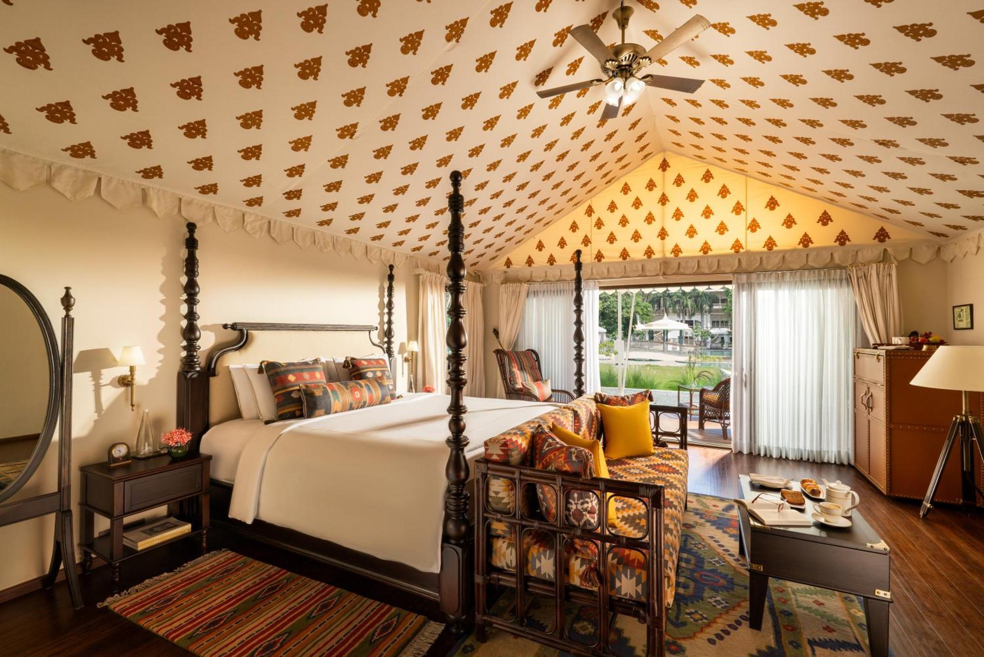 Luxury Tent with Sitout | One-way Airport Transfer with 15% off on F&B, Spa & Laundry