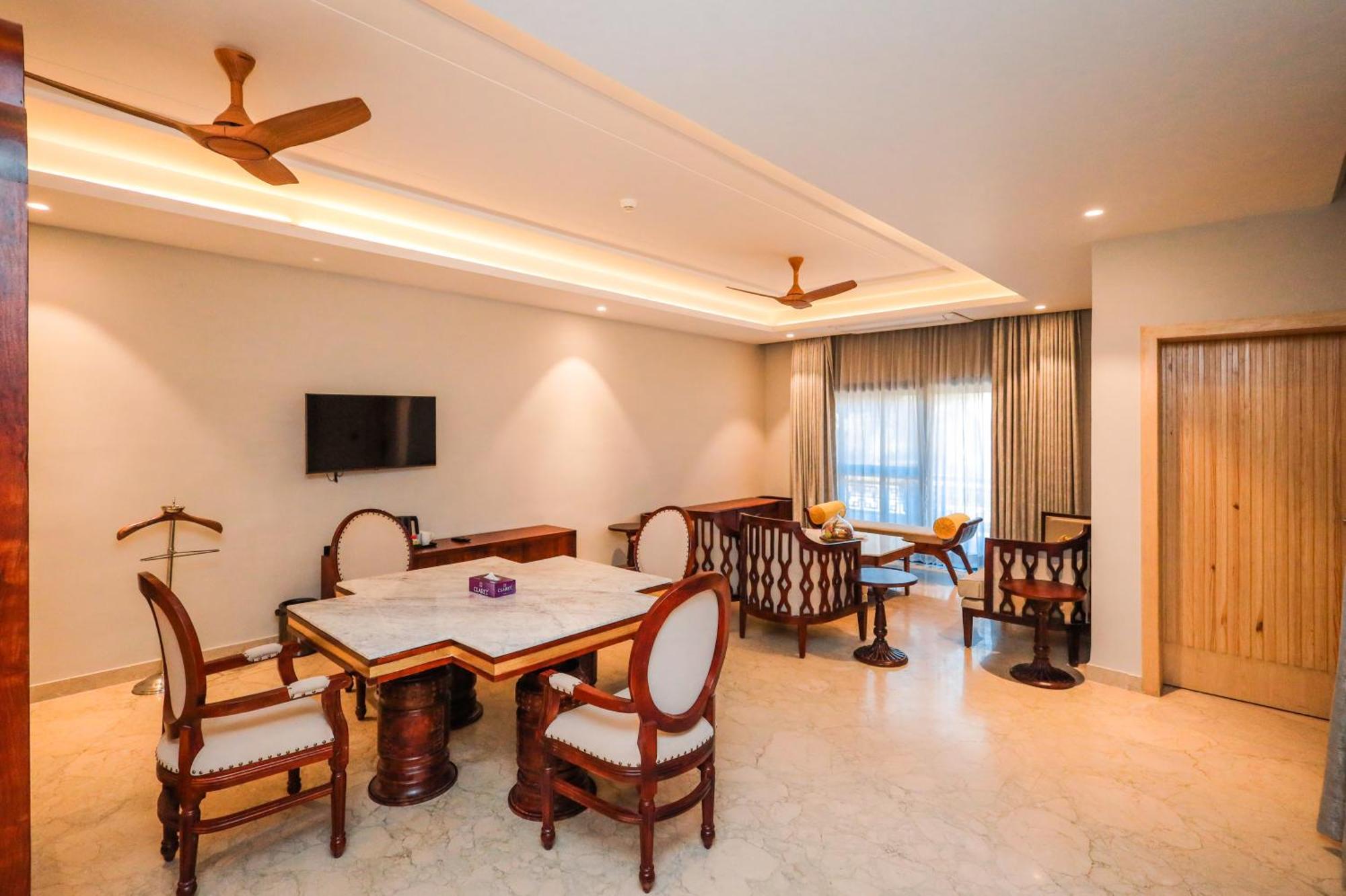 Two-Bedroom Suite Enjoy food soft beverages salon services; spa services; early check late check-out of up to 2 hours subject to availability Gaming Zone chargeable Complimentary Pickleball Cricket
