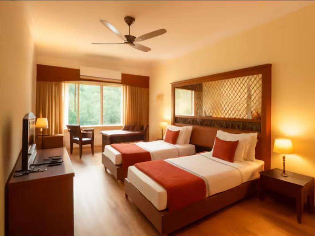 Deluxe Double or Twin Room Pool View