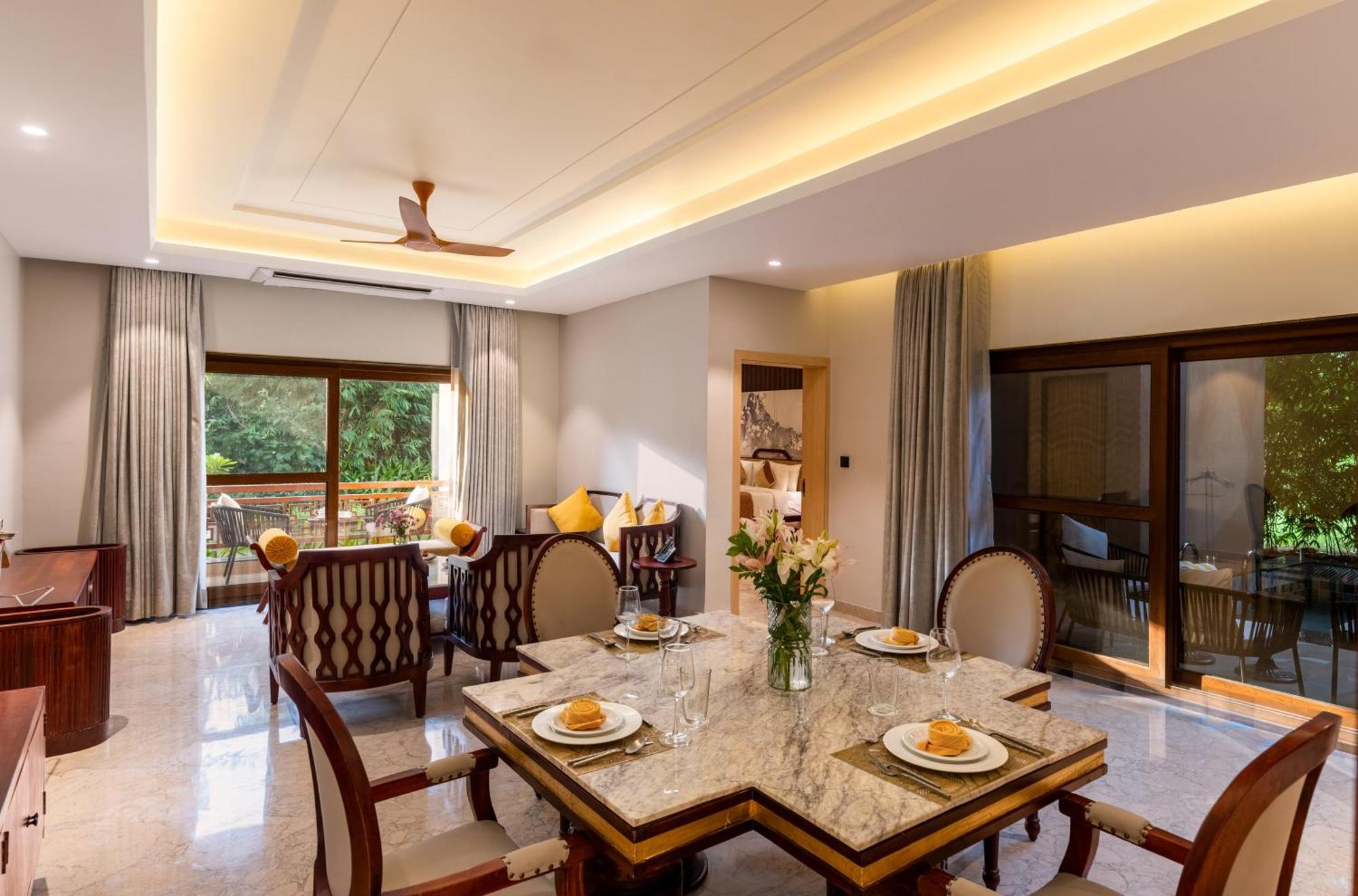 Two-Bedroom Suite Enjoy food soft beverages salon services; spa services; early check late check-out of up to 2 hours subject to availability Gaming Zone chargeable Complimentary Pickleball Cricket