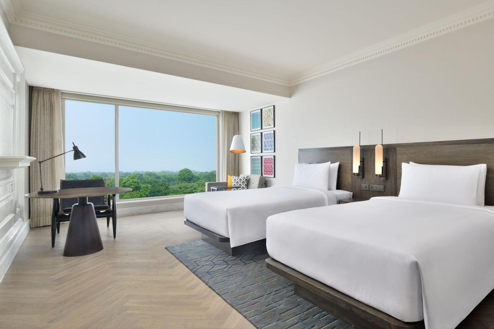 Premium Twin Larger Guest room 2 Double X Complimentary Golden Temple transfers