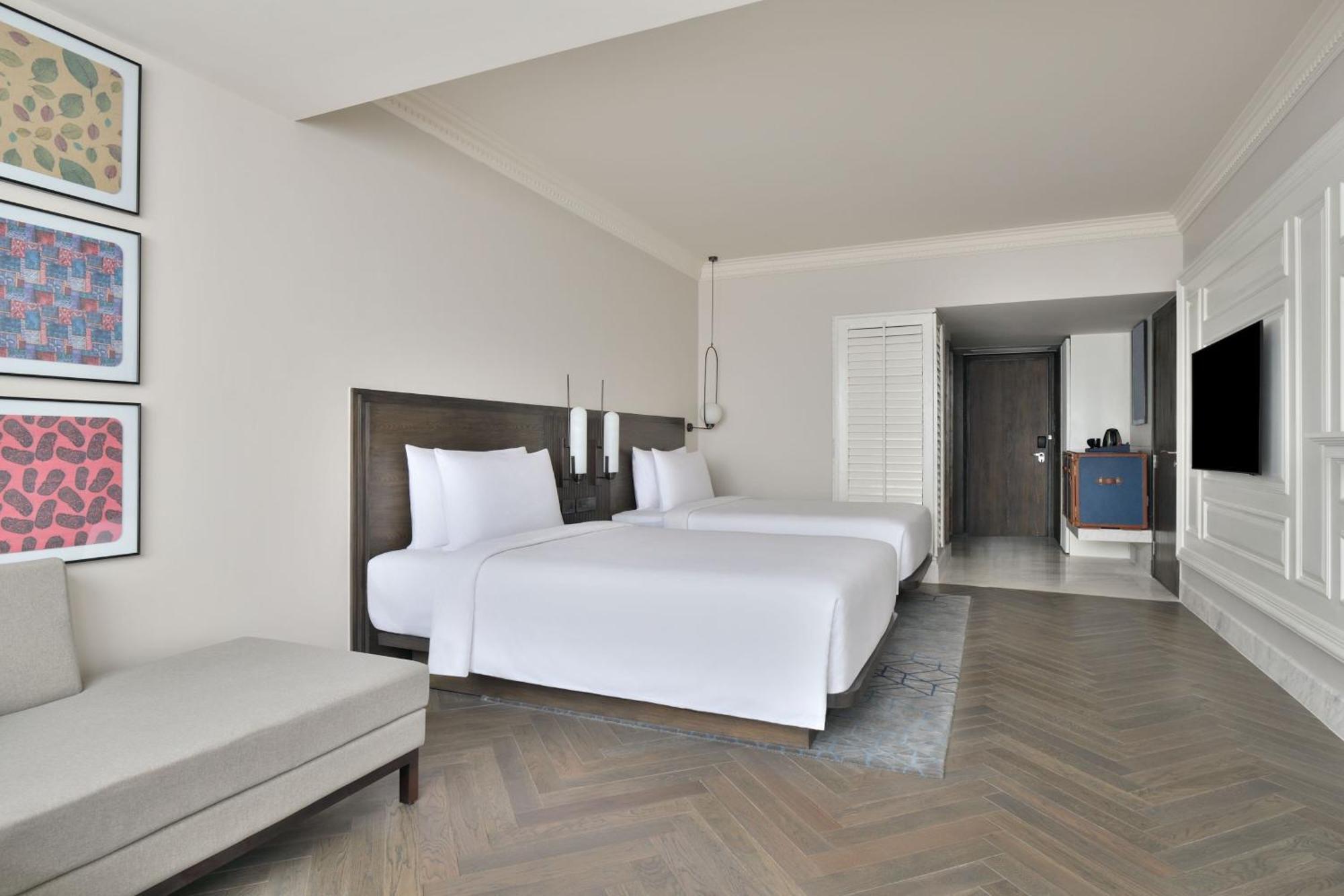 Premium Twin Larger Guest room 2 Double X Complimentary Golden Temple transfers