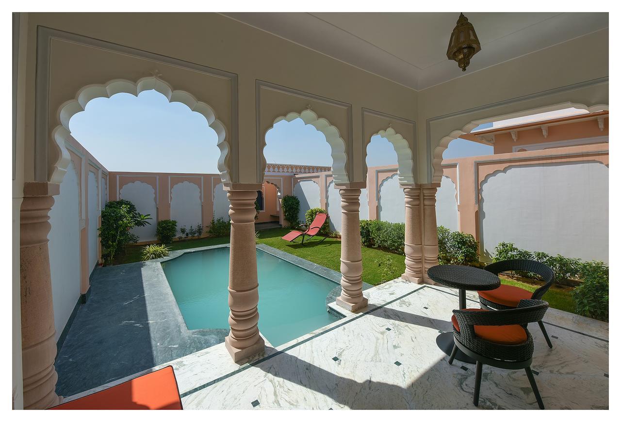 Heritage Villa Suite Private Pool Welcome drink on arrival 2 pints of Kingfisher lager beer One child up to 10 years complimentary without extra bed on all resort servicesComplimentary Mini Bar