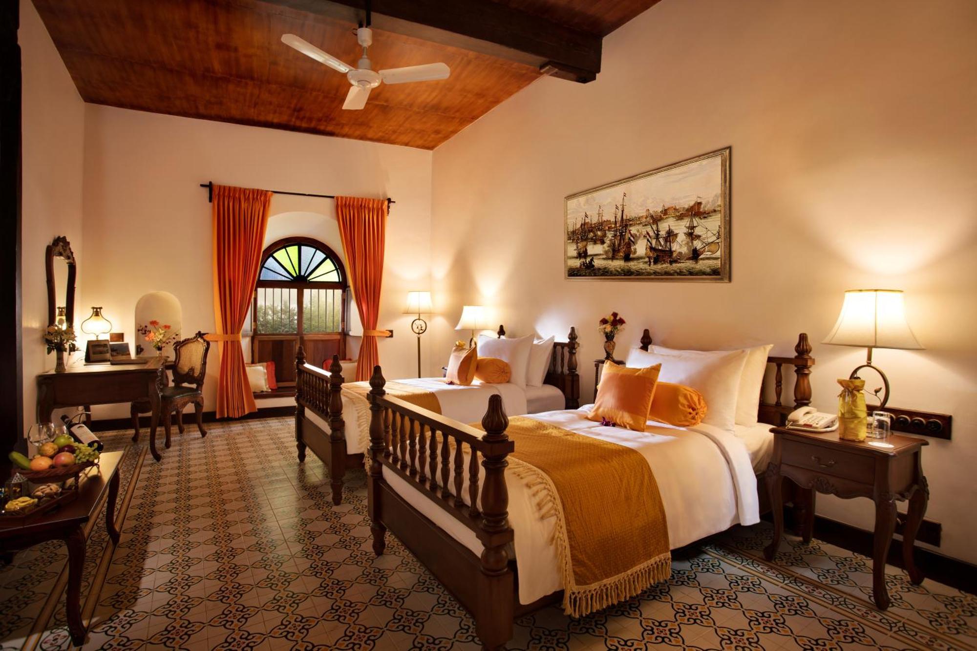 Imperial Double Room on food on Ayurmana one a half-hour guided heritage walk from 7 AM to 830 AM