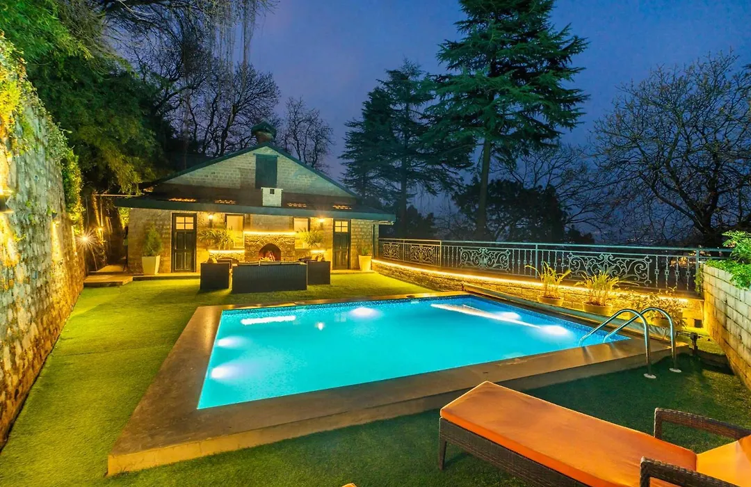 Stayvista At Paris Villa With Pvt Outdoor Heated Pool In Kasauli-1