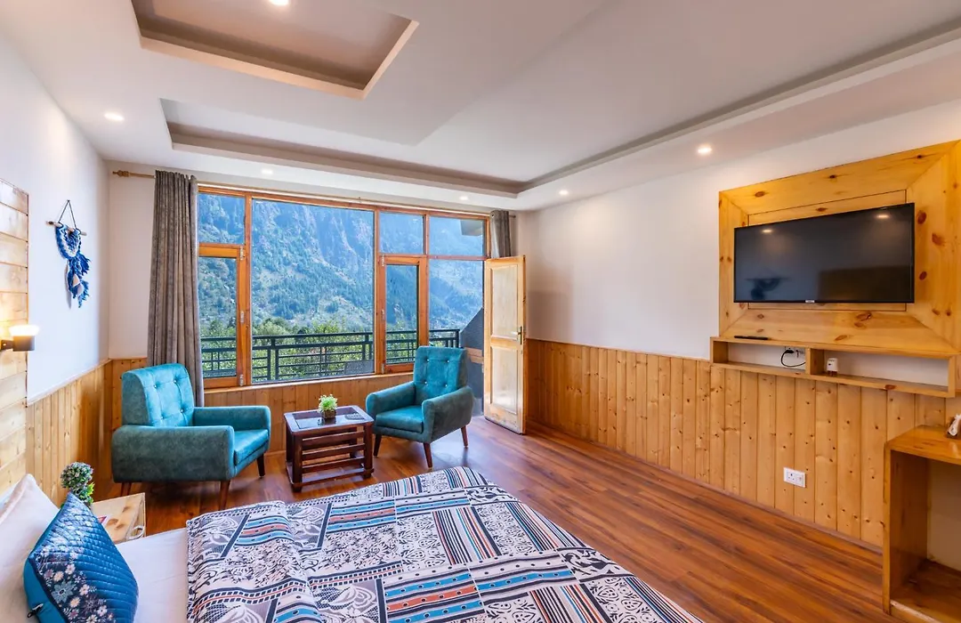 The 14 Gables, Shanag, Manali - Balcony Rooms - Rohtang Pass View - Hampta Pass View - Pet Friendly - Crown Palace #Manali #Family #Couples #Hospitality #Bestfood-1