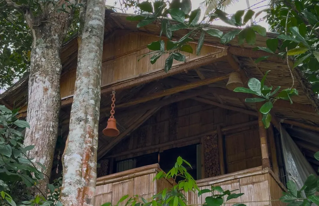Fab - Bamboo Hut With Open Shower-1