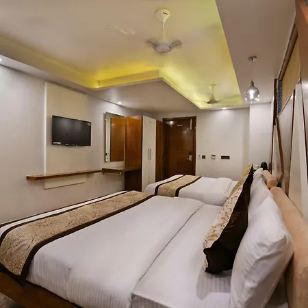 Hotel Blue Pearl Near Connaught Palace & New Delhi Railway Station-2