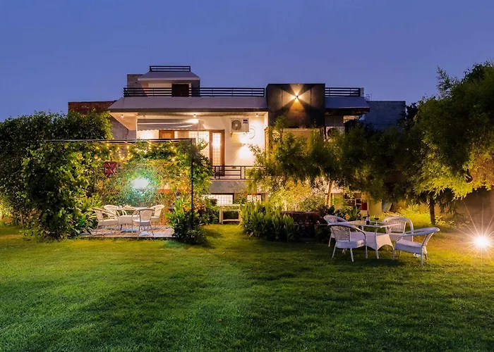Stayvista At The Magnolia Farm In Amritsar 3 Bedroom Villa With Indoor Pool & Jacuzzi