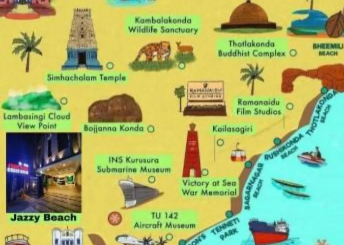 Jazzy Beach Guest House, Rk Beach