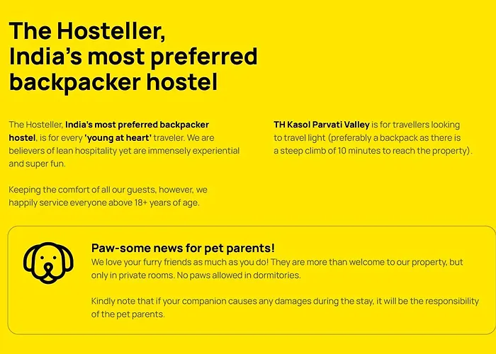 The Hosteller Kasol, Parvati Valley
