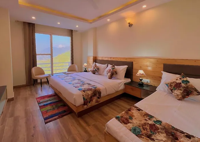The Pine Woods A Luxury Resort In Mussoorie Rooftop Restro