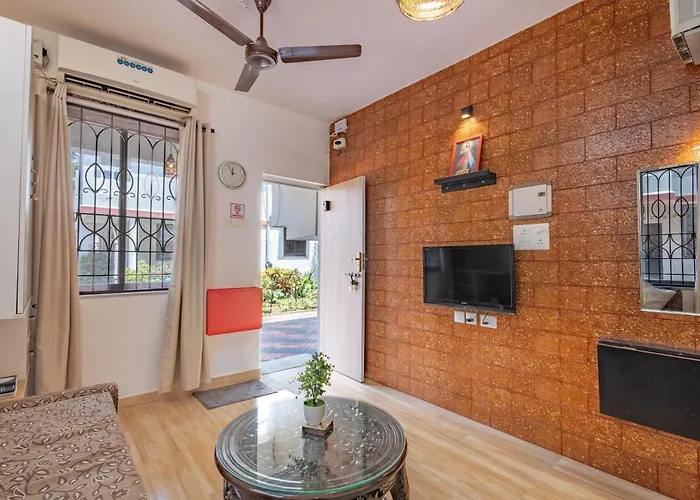 Ground Floor Studio With S Pool 3 Min Ride To Benaulim Beach