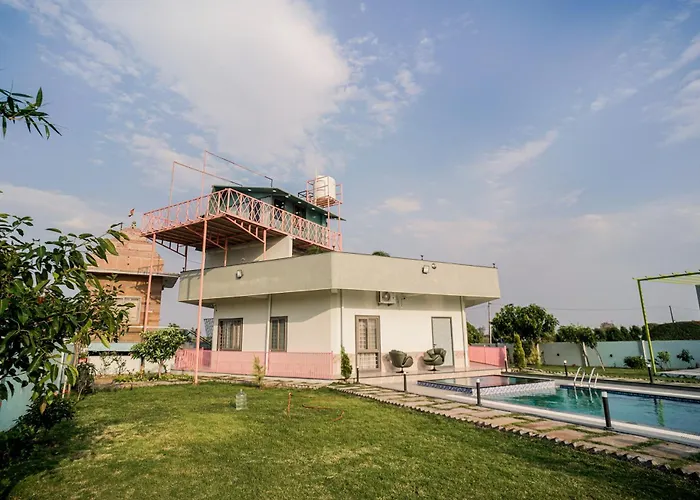 Sanjeevani Farm Resorts Bhopal - A Luxury 5 Bhk Private Pool Villa