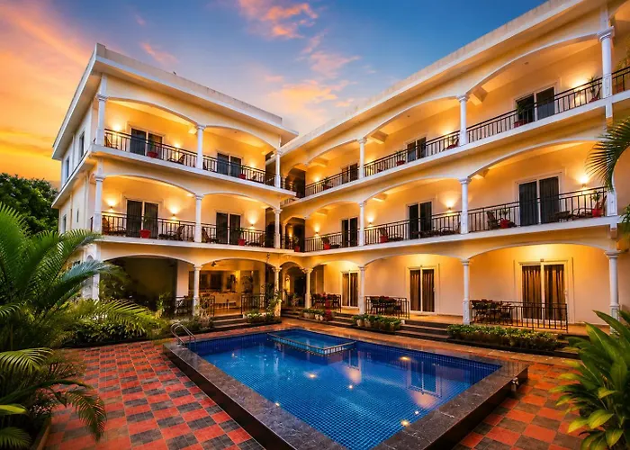 Morjim Sunset Hotel - 400 Meter To Morjim Beach