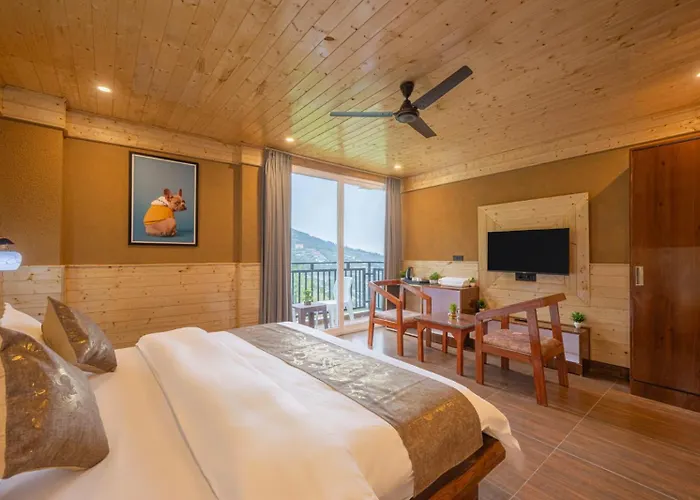 The Charvi Retreat I Vacations I Conference I Mice I Family Events I Open Air Terrace I Sky Bonfire I Wooden Rooms With Pvt Balconies I Kufri By Exotic Stays