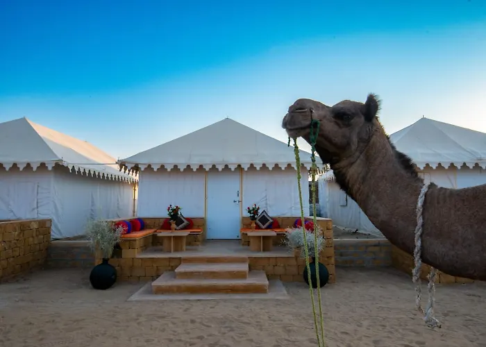 Sunrise Resort With Pool Luxurious Camp In Jaislamer