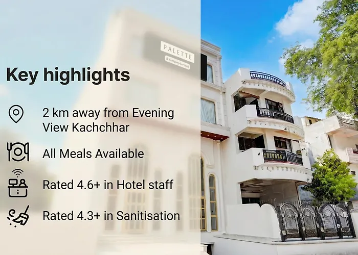 Palette Hotel And Resorts Patrakar Colony Formerly Shree Maruti Tower