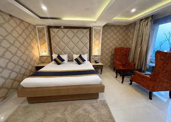 The Zinnia Castle- Dharamshala # Centrally Heated & Air Cooled # Premium Rooms # Lift # Bar # Terrace # Big Parking # Near Market # Top Rated # Property Of The Year